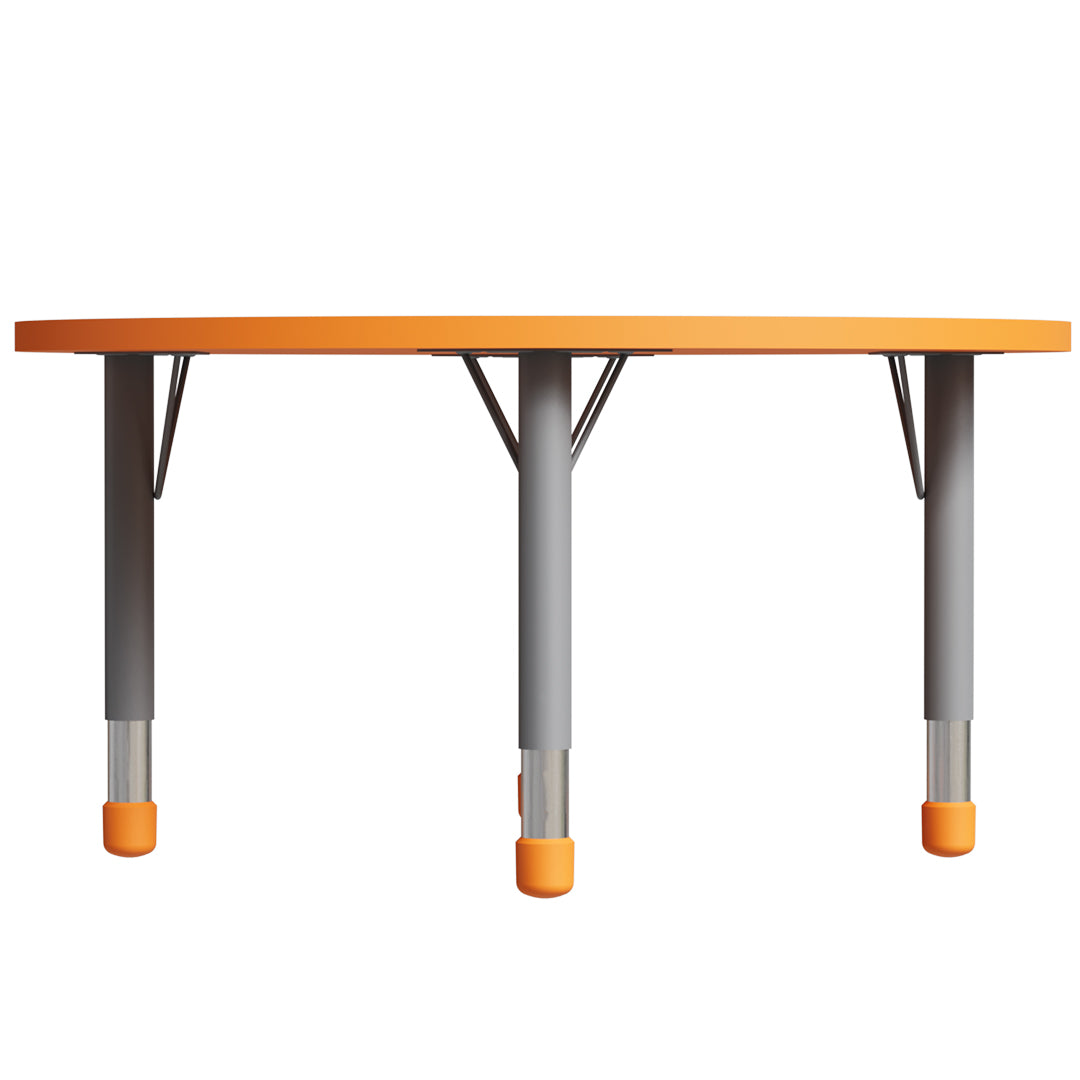 Orange Circle Kindergarten Desk