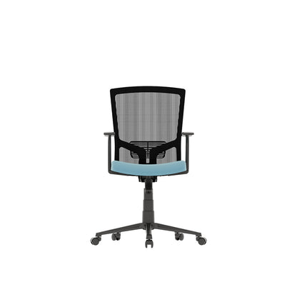 Flow Office Chair - Mesh - Mid Back - Sky Blue