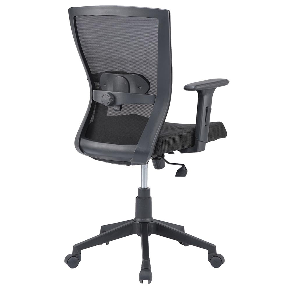 Hexon Office Chair Mesh Mid Back with Adjustable Armrest