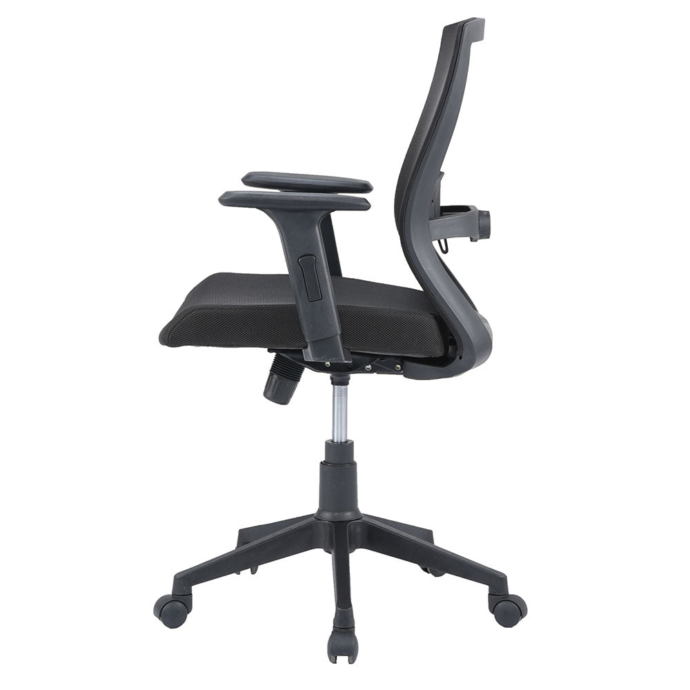 Hexon Office Chair Mesh Mid Back with Adjustable Armrest