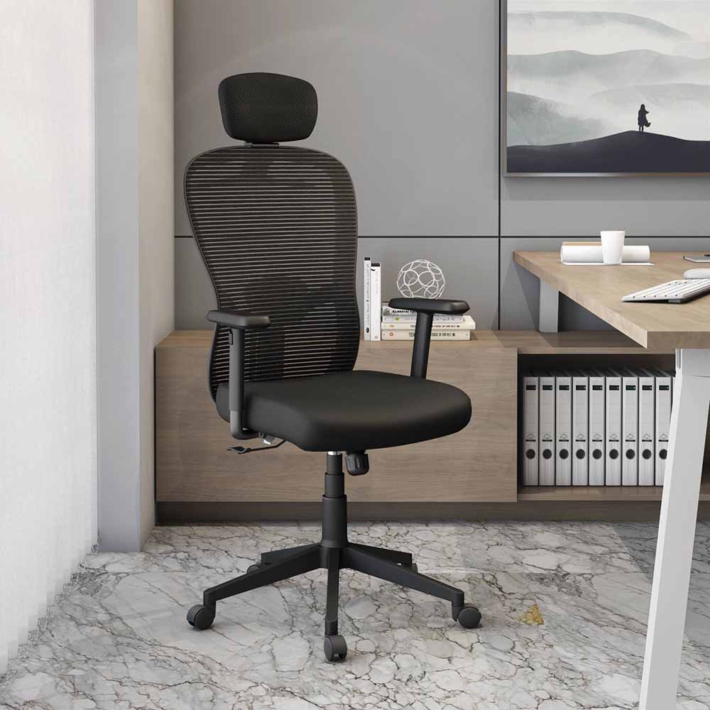 Alba Office Chair Mesh High Back with CTS