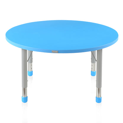 Blue Orange Circle Kindergarten Desk